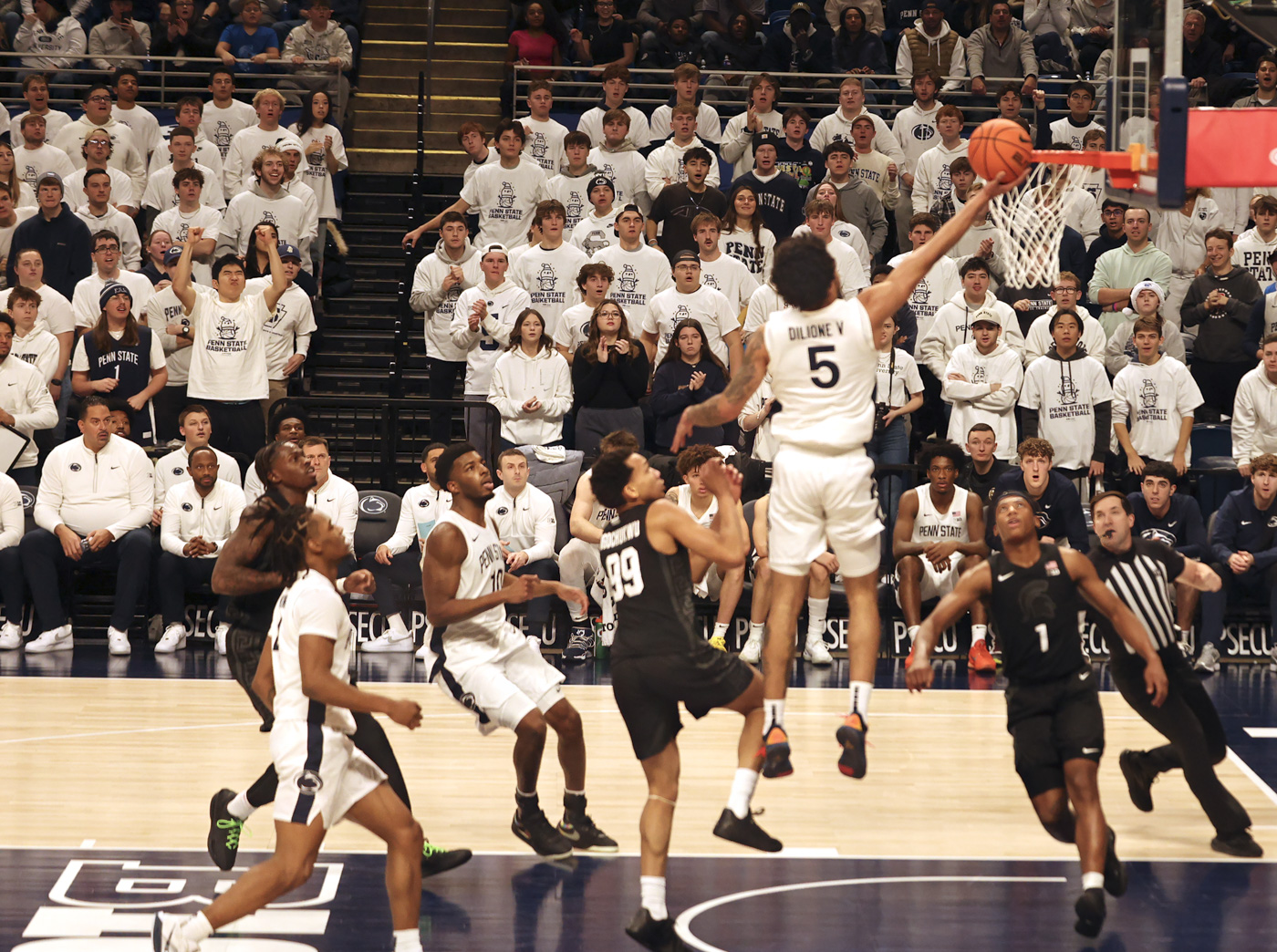 Number 5 for the Layup by John Larson