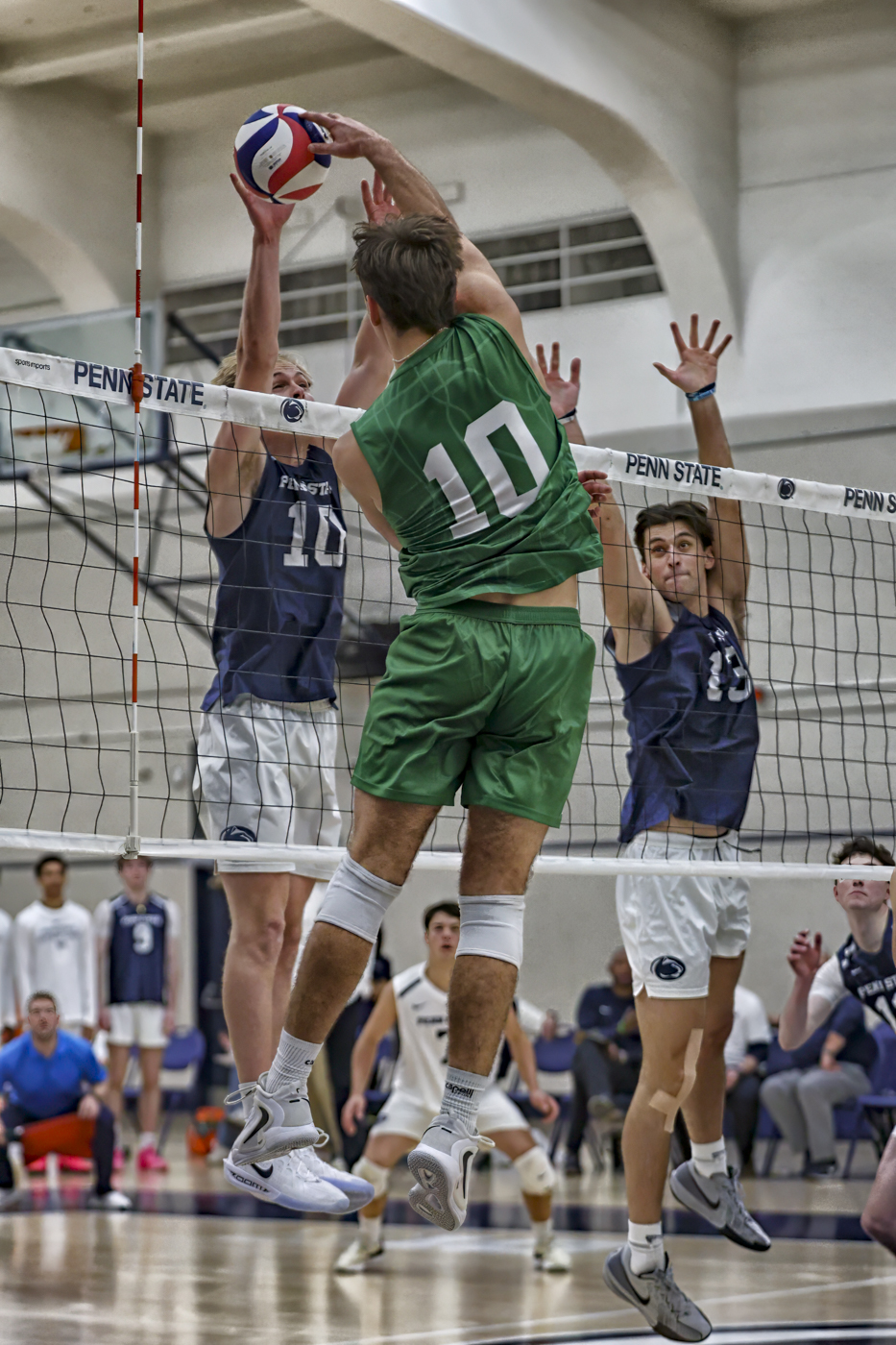 Challenge at the Net by John Larson
