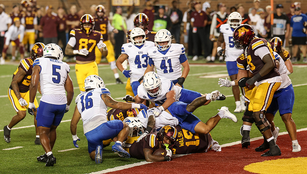 Gophers 59 to 7