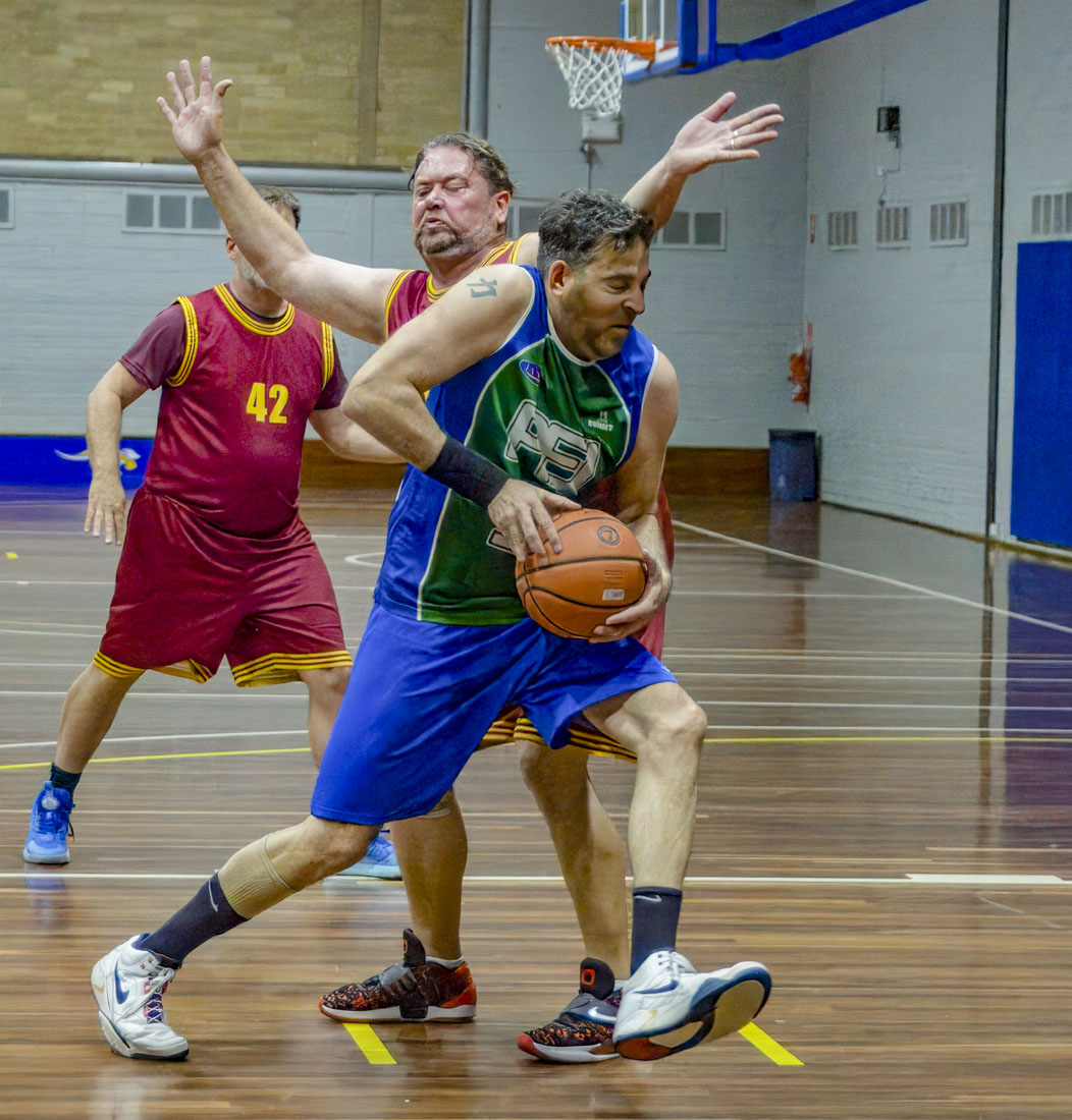 Blocking Foul by Ron Davis