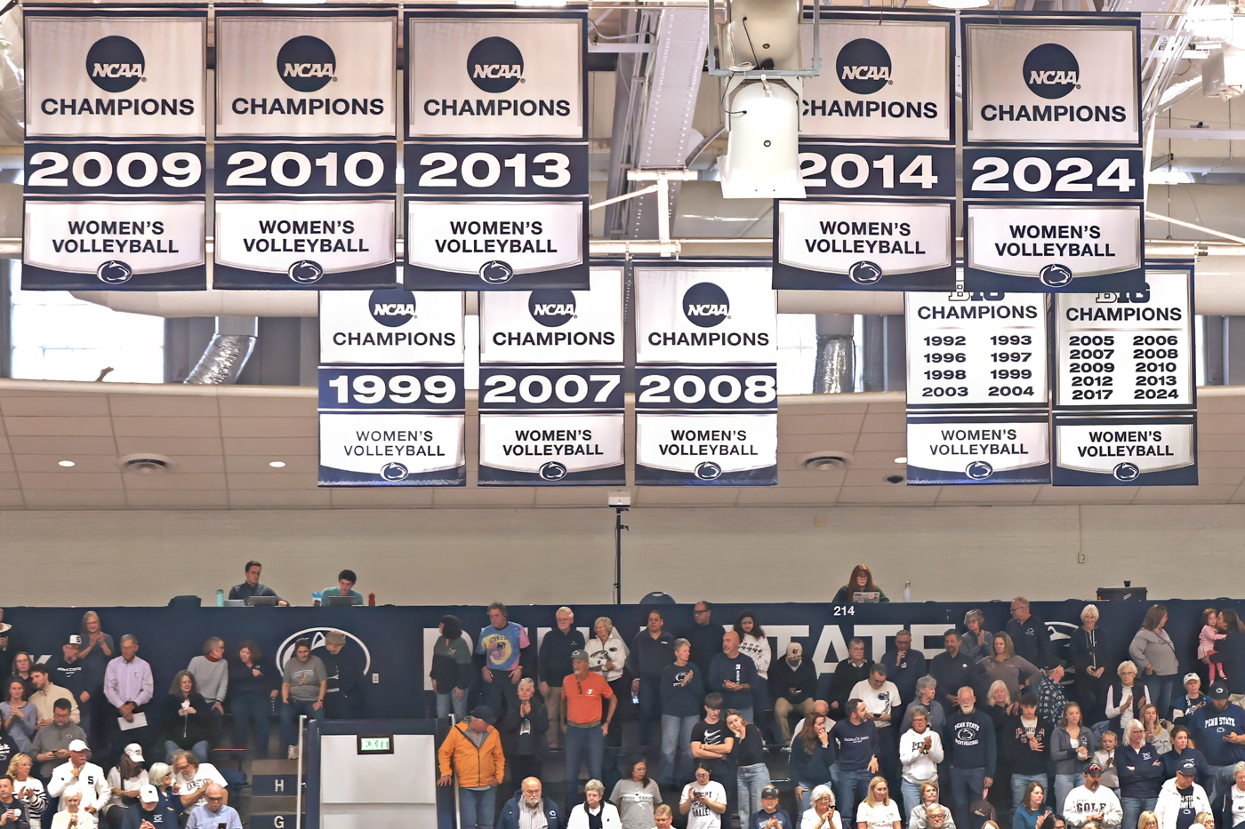 Home of the Volleyball Champions by John Larson