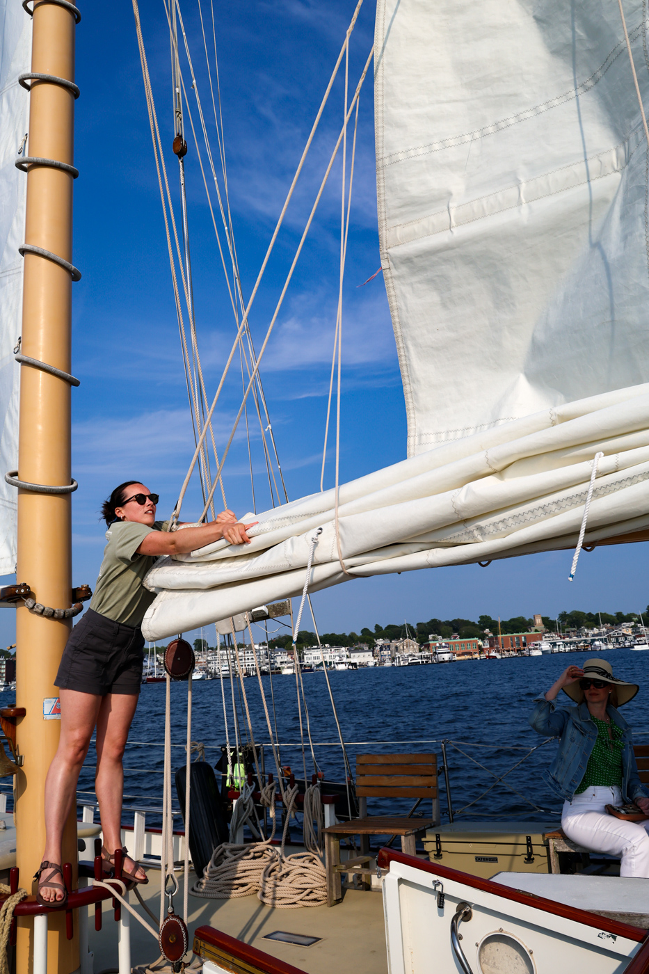 Taking Down the Sails by John Larson