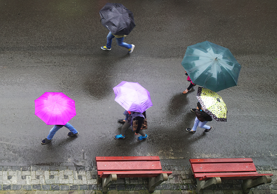 A Rainy Day by Subhash Sapru