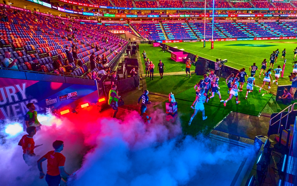 Opening ceremony of Rugby 7 Hong Kong by Maurice Ping Leung