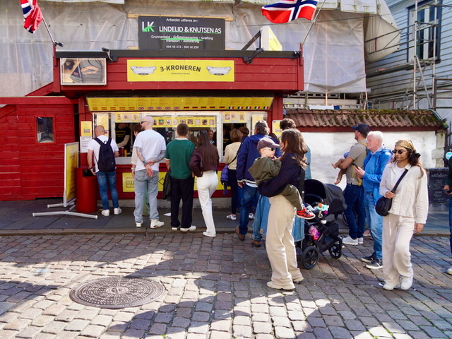 Everyone loves Hot Dogs even in Sweden by Edward Goldenberg