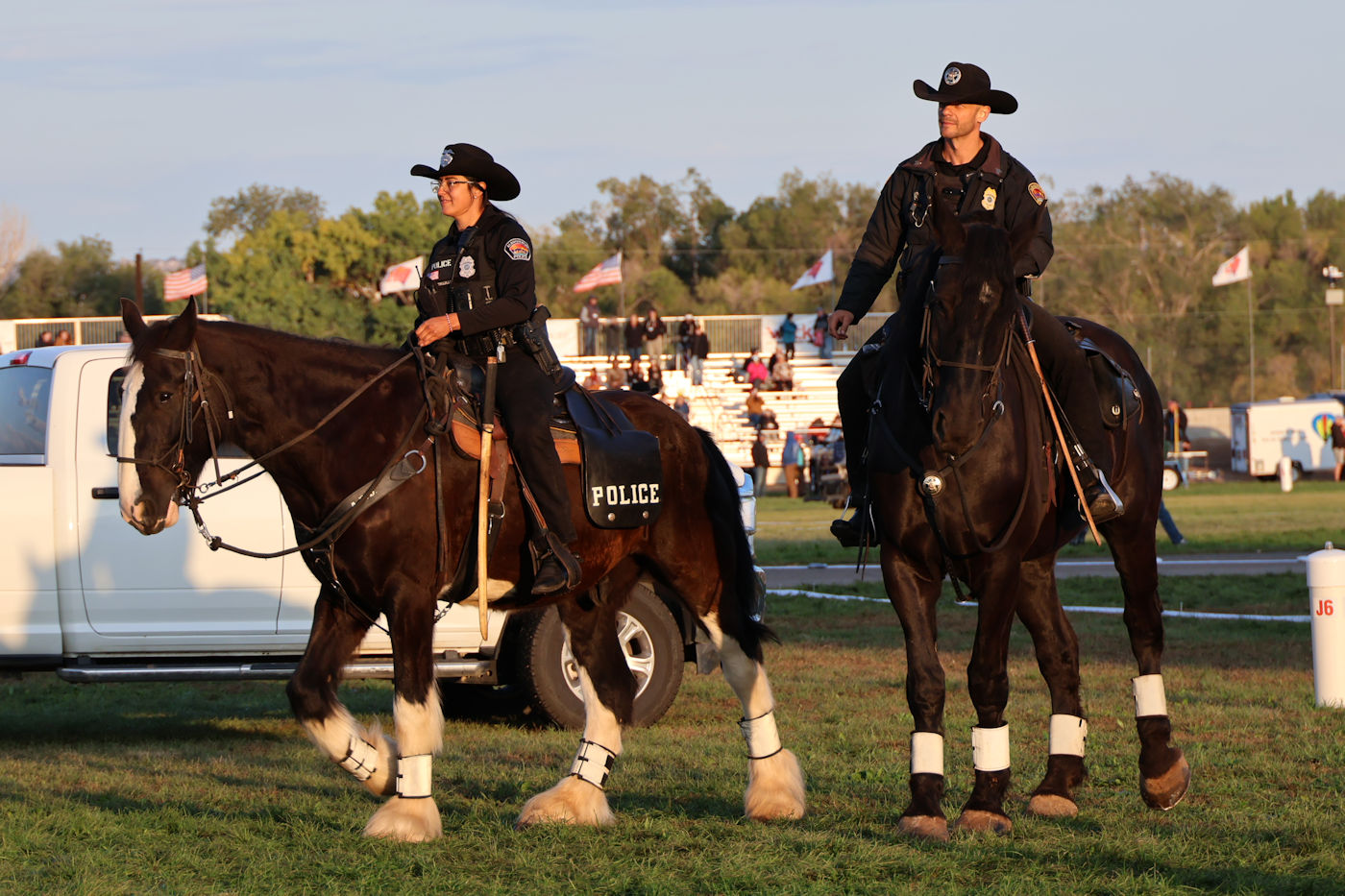Mounted Police by Birgit Langmann