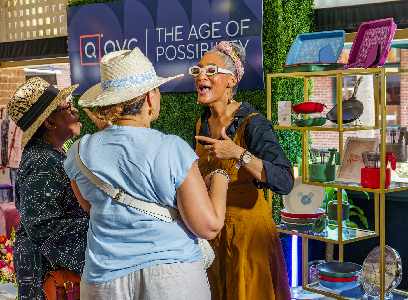 Carla Hall at QVC by Carolyn Todd-Larson