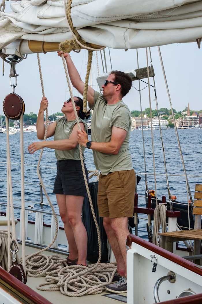 Hoisting the Sail by Carolyn Todd-Larson