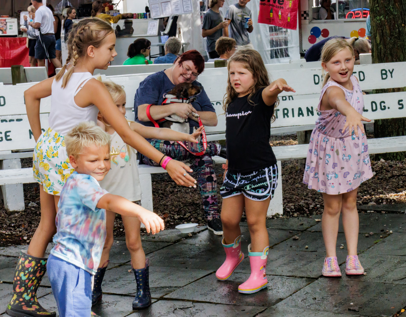  Hokey Pokey at the Grange Fair by Carolyn Todd-Larson