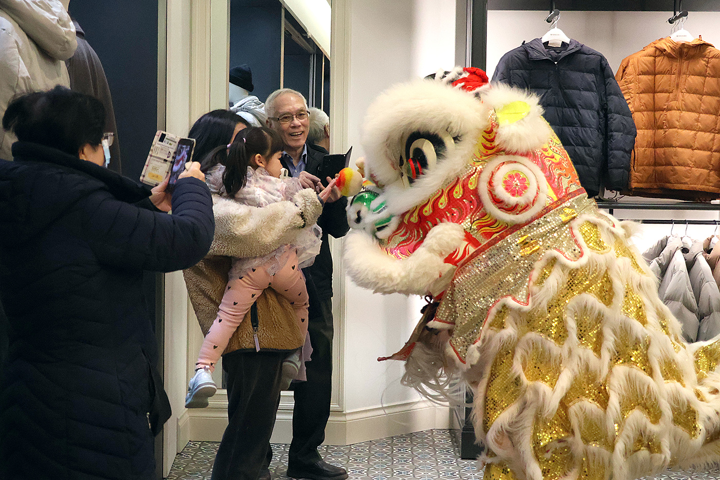 Happy Lunar New Year, Mr. Lion! by Christine Wong