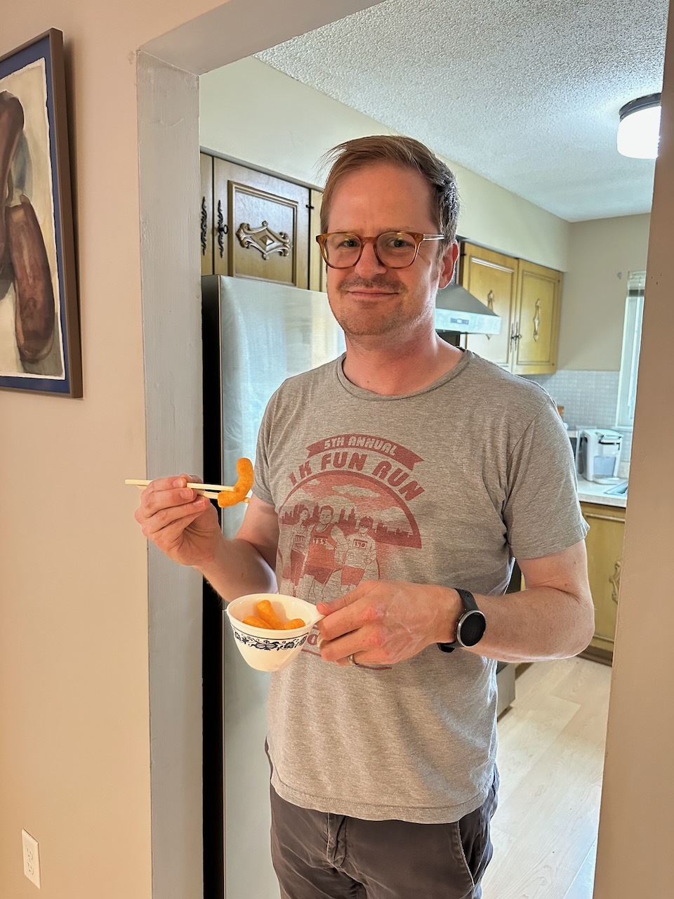 Chopsticks for Cheetos by Richard Goldenberg