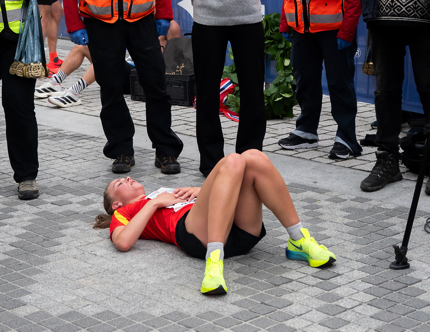 The end of the race by Jen Fawkes
