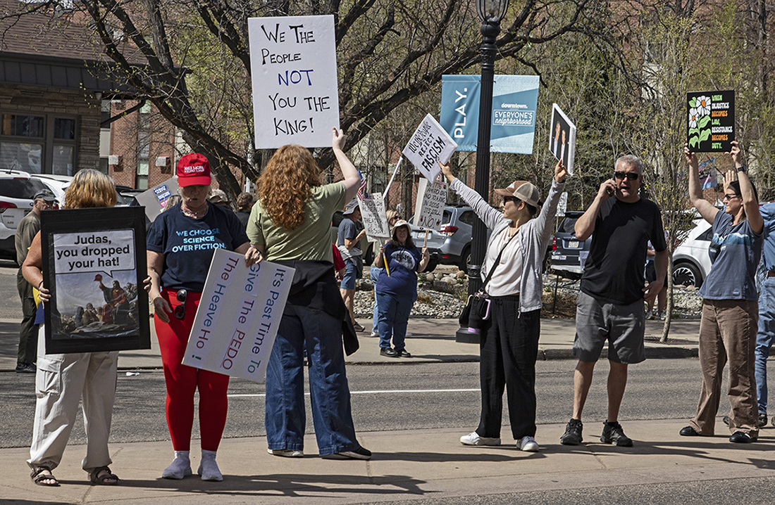 3rd No Kings Protest by Leslie Larson