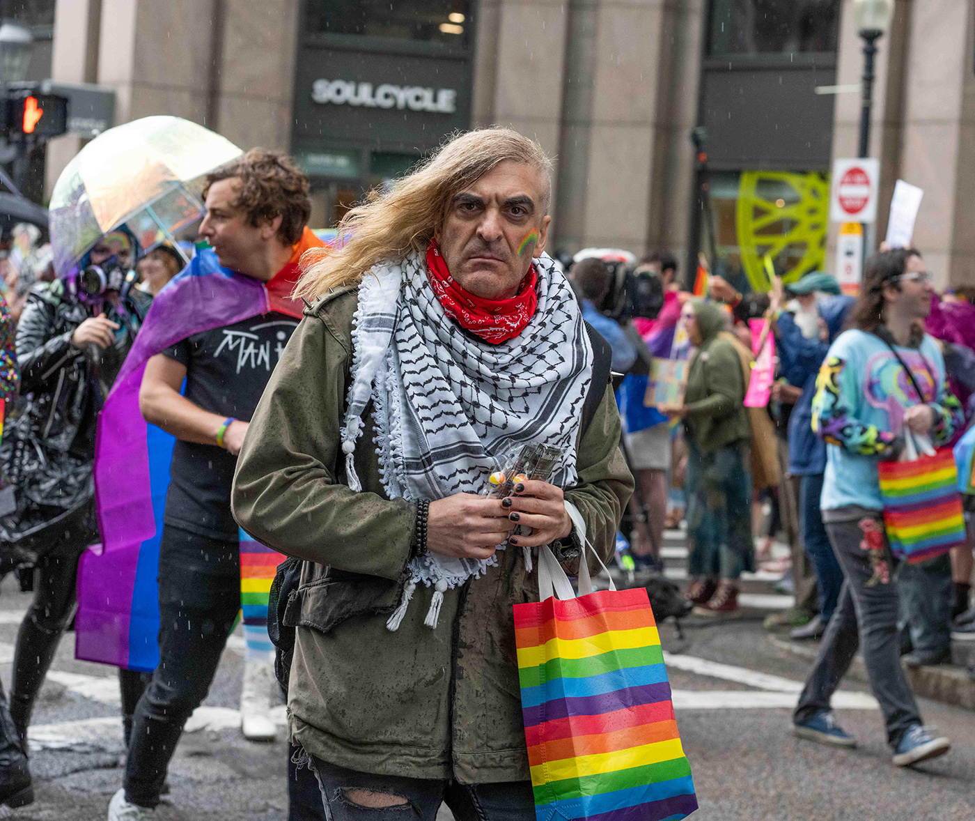 No Kings Protester by Richard Goldenberg