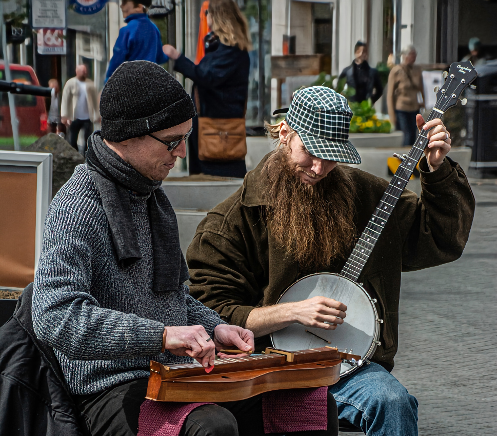Cotton Eye Joe in Reykjavik by Ardeth Carlson
