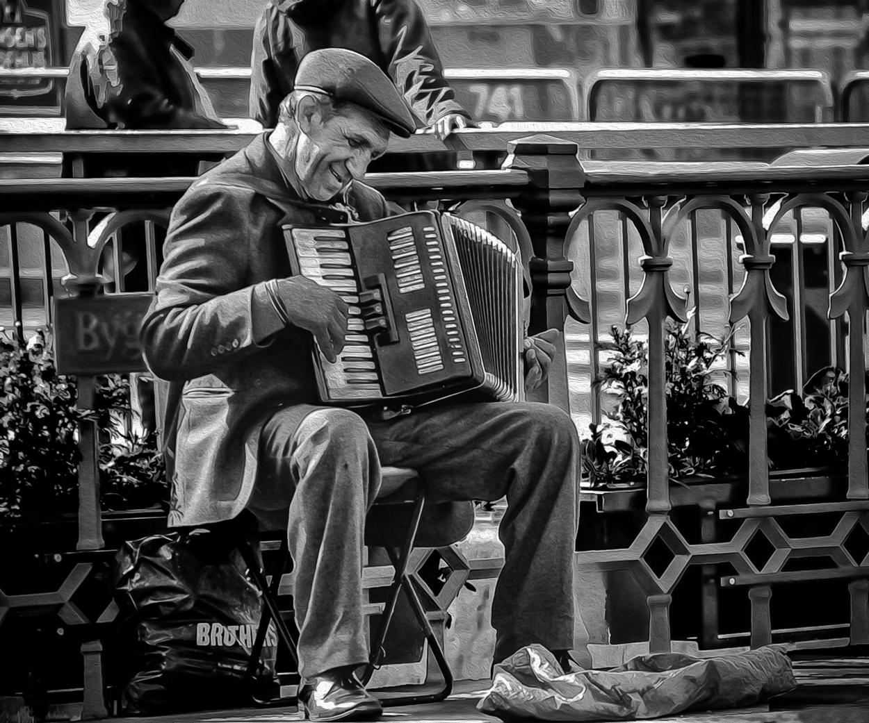 Street Accordionist
