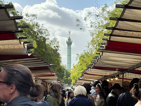 Bastille Open Air Market by Grisell Navas