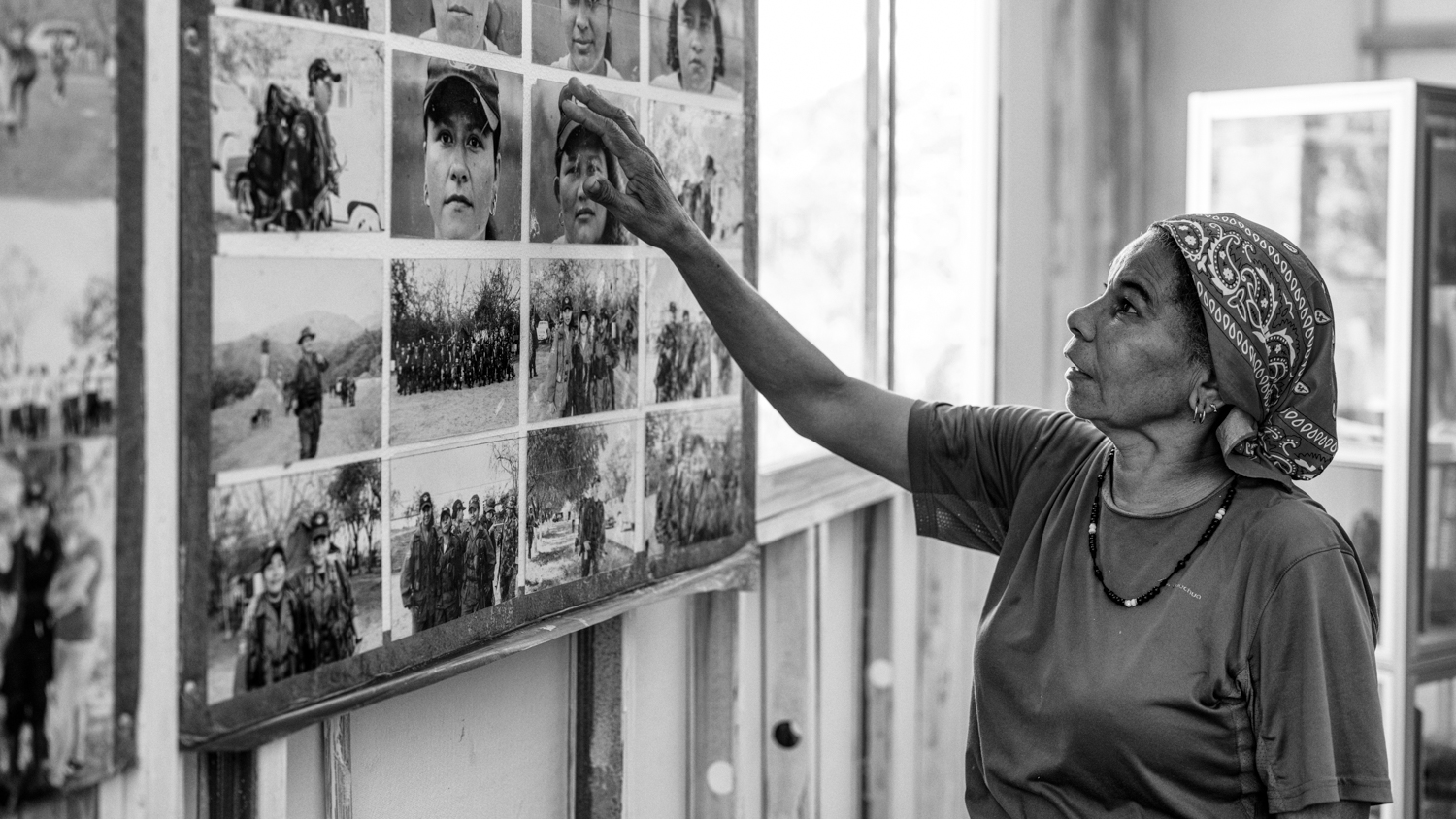 Ex Farc commander Adriana  by Christian Kieffer