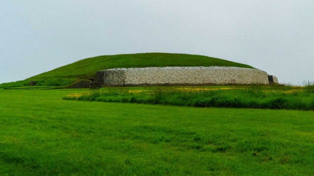 Newgrange passage tomb, Ireland by Nancy Axelrod