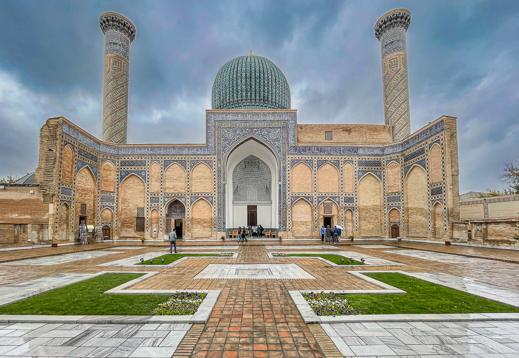 Amir Temur Mausoleum by Adrian Binney