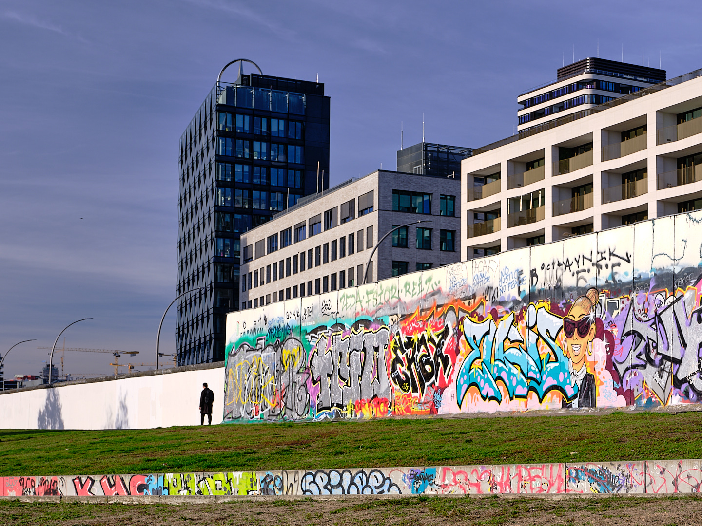 Berlin wall by Michele Borgarelli