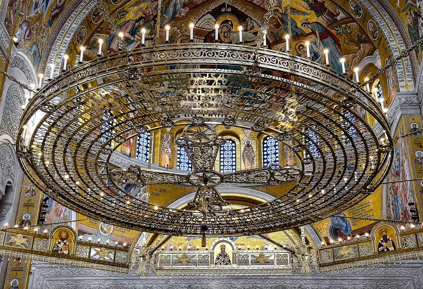 Belgrade St. sava Chandelier 7983 by Stan Bormann