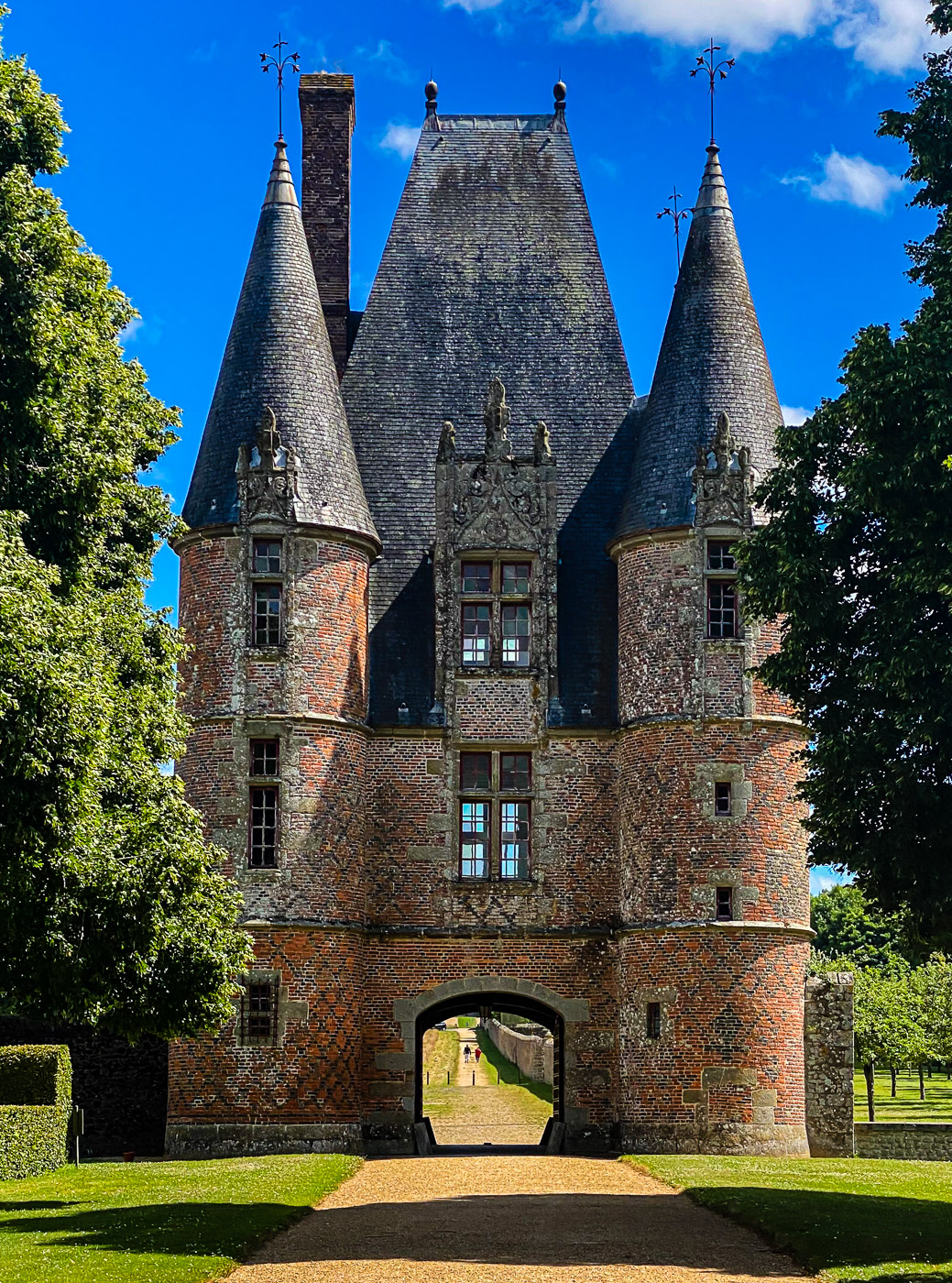 Carrouges Gate House 1333 by Stan Bormann