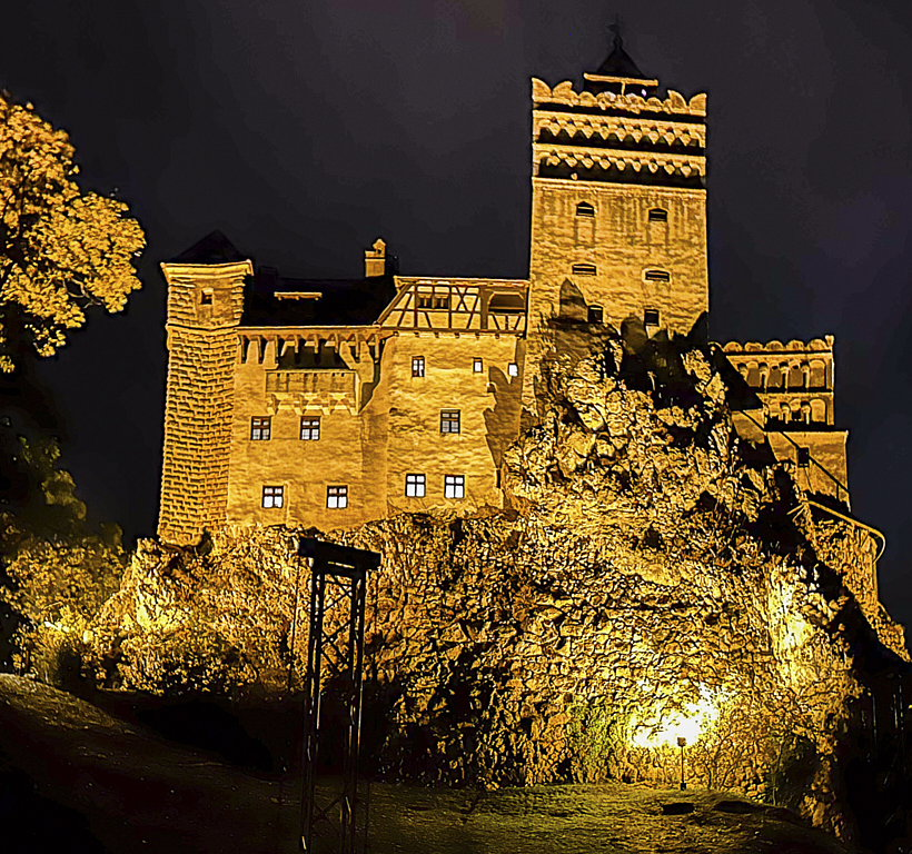 Dracula's Bran Castle Romania by Stan Bormann