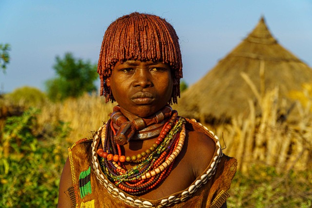 Ethiopian woman by Nancy Axelrod