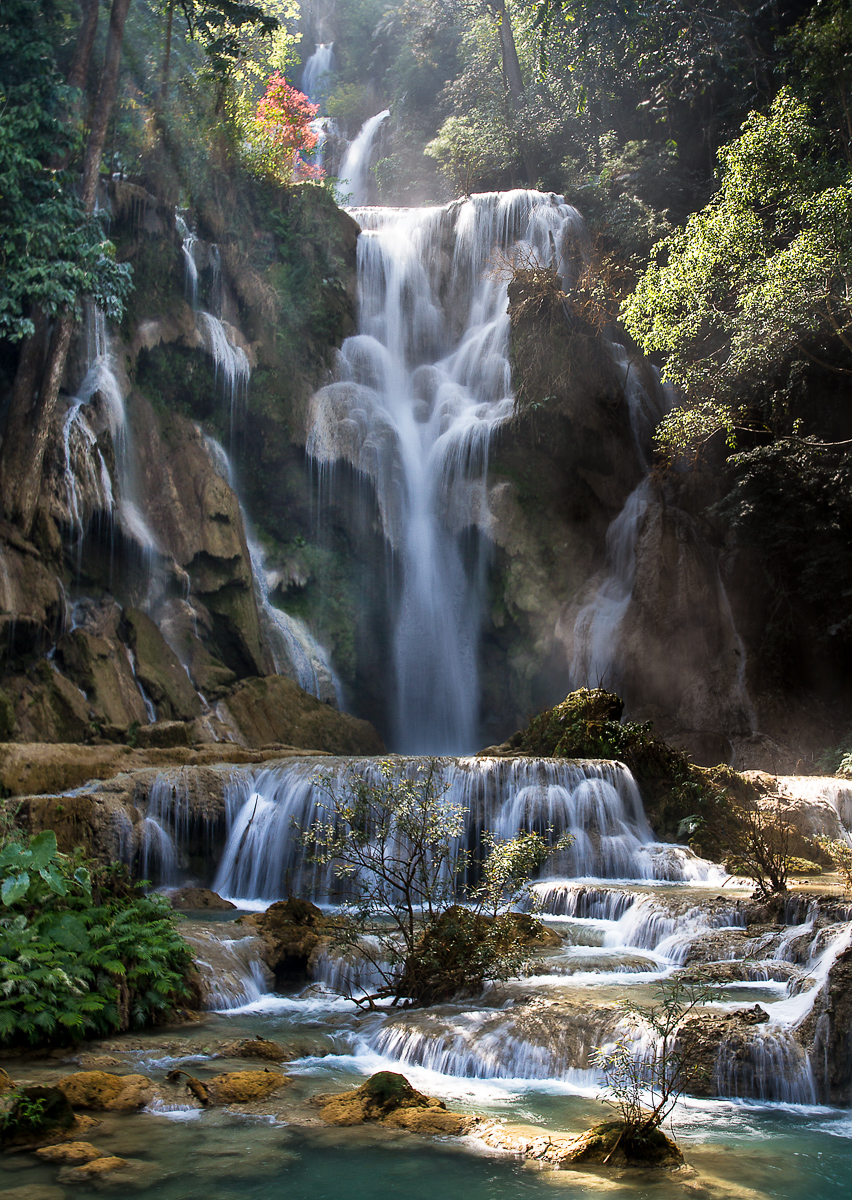 Khuang Si Waterfall by Stan Bormann, FPSA, MPSA