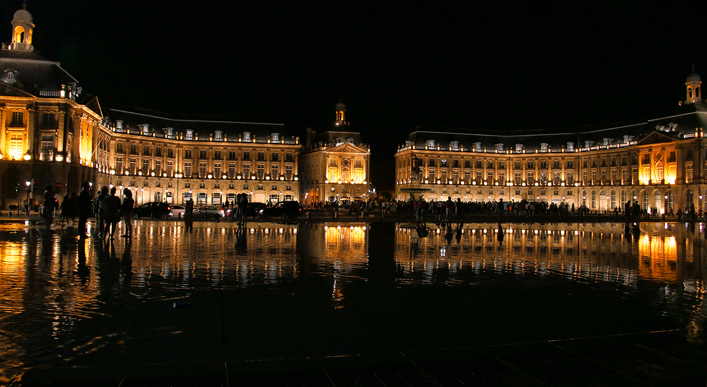 Place Royale, Bordeaux, France by Sherry Weinstein