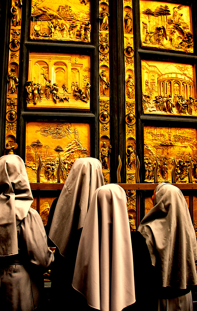 Gates of Paradise, Florence Italy by Sherry Weinstein