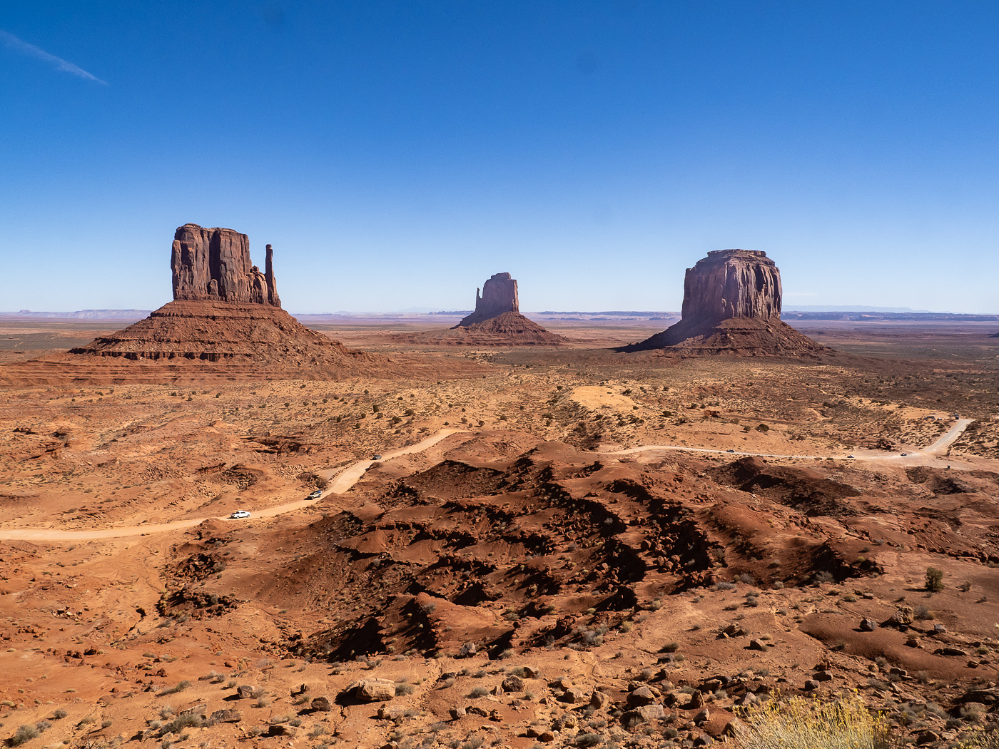 Monument Valley Entrance View by Stan Bormann