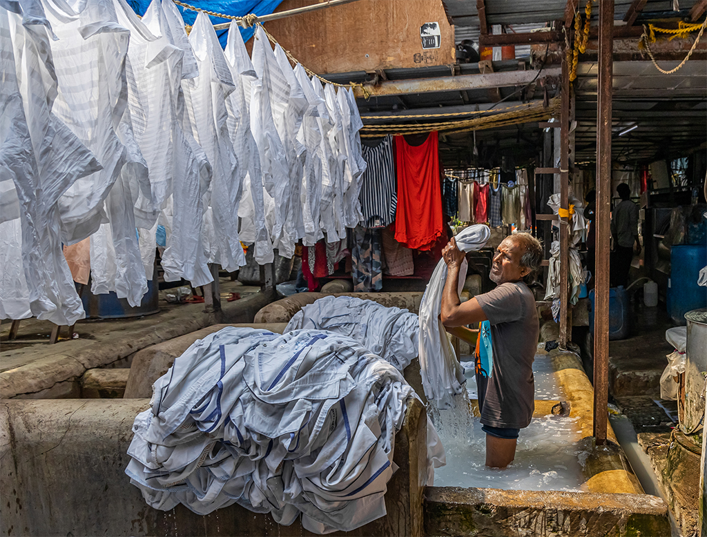 Dhobi Ghat by Vinaya Mathews