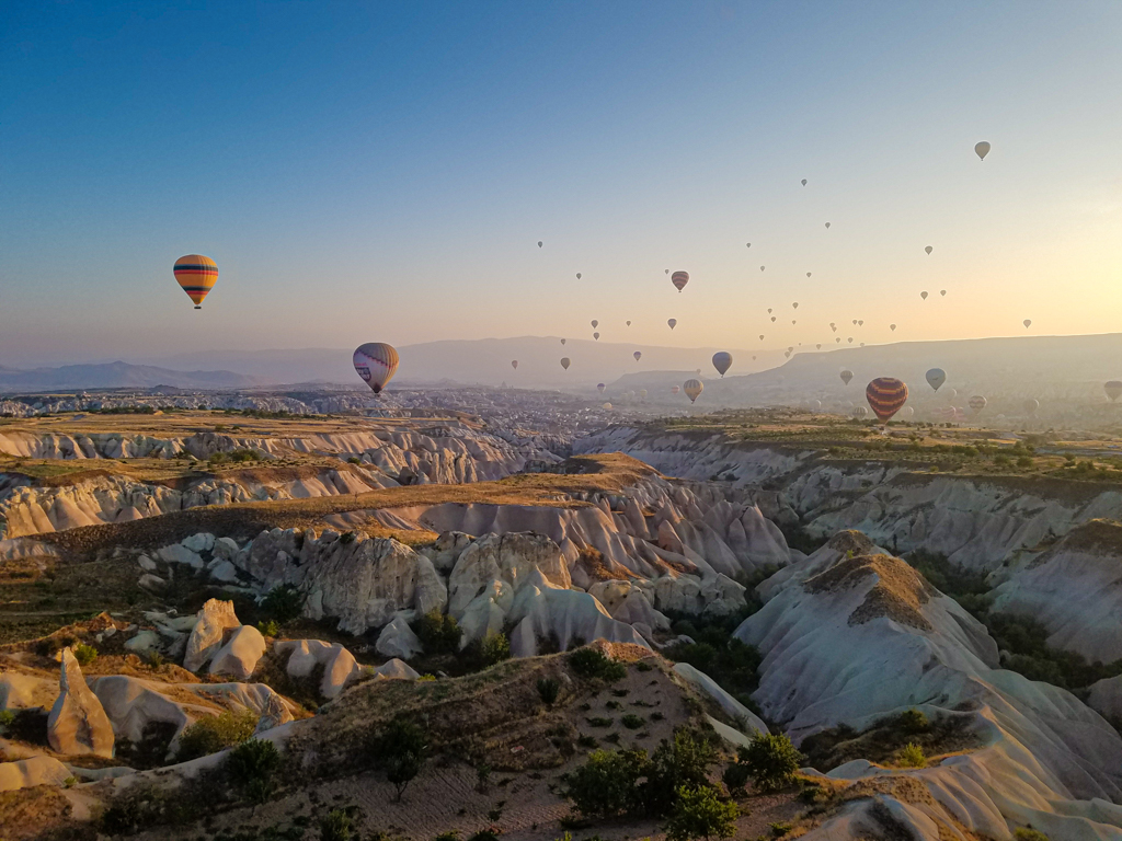 Sunrise in Cappadocia (Turkey)