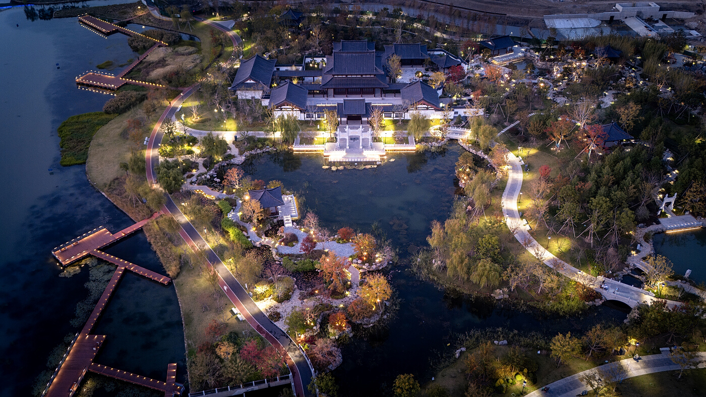 The Academy in Autumn by Zhicai Ren