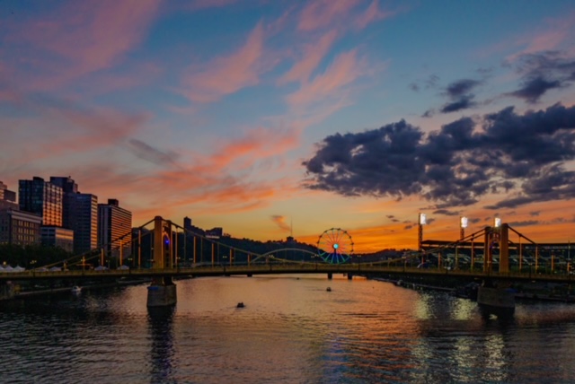 Ferris Wheel on Clemente Bridge