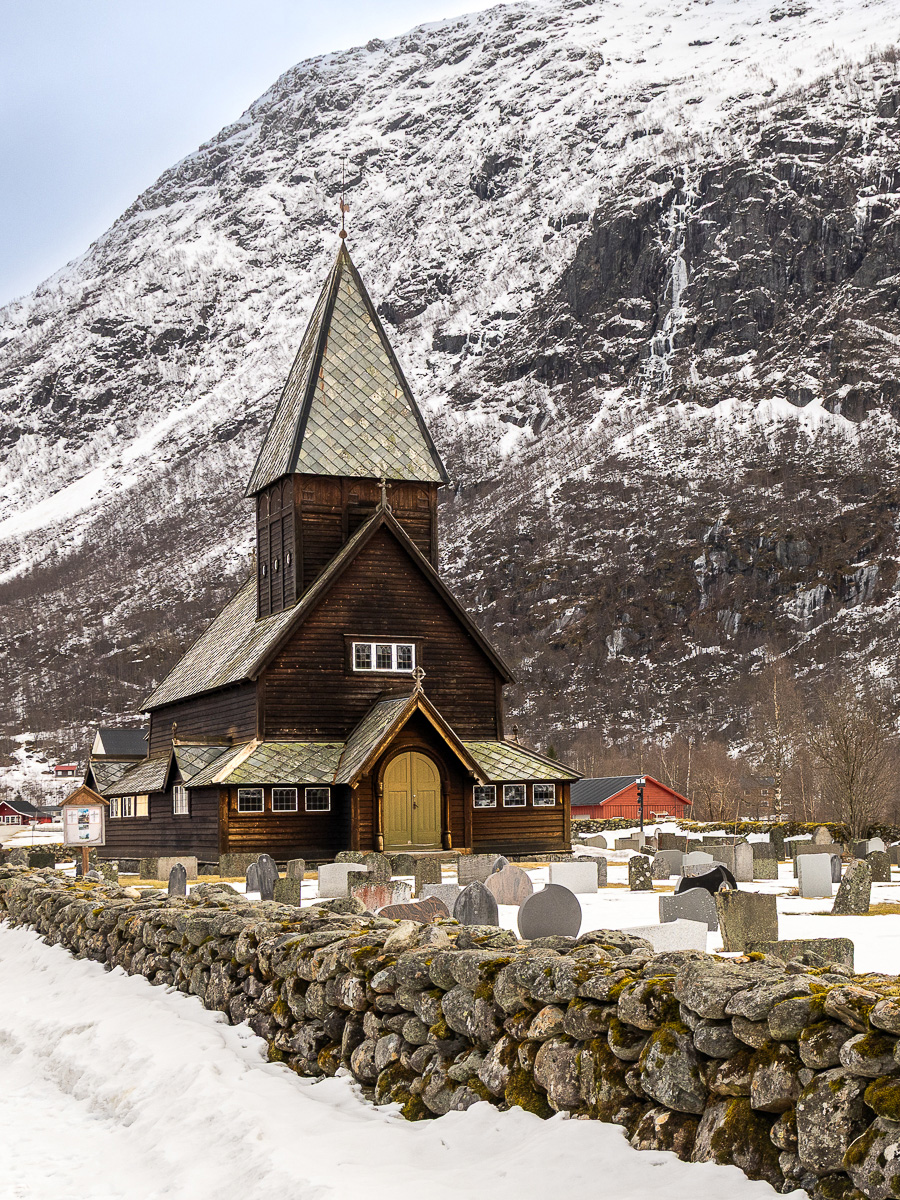 Røldal Stave Church by Gary Walter