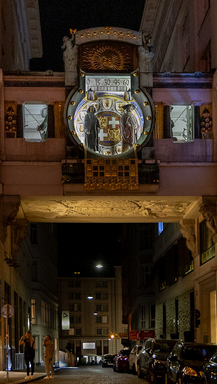 Anker Clock, Vienna by Gary Walter