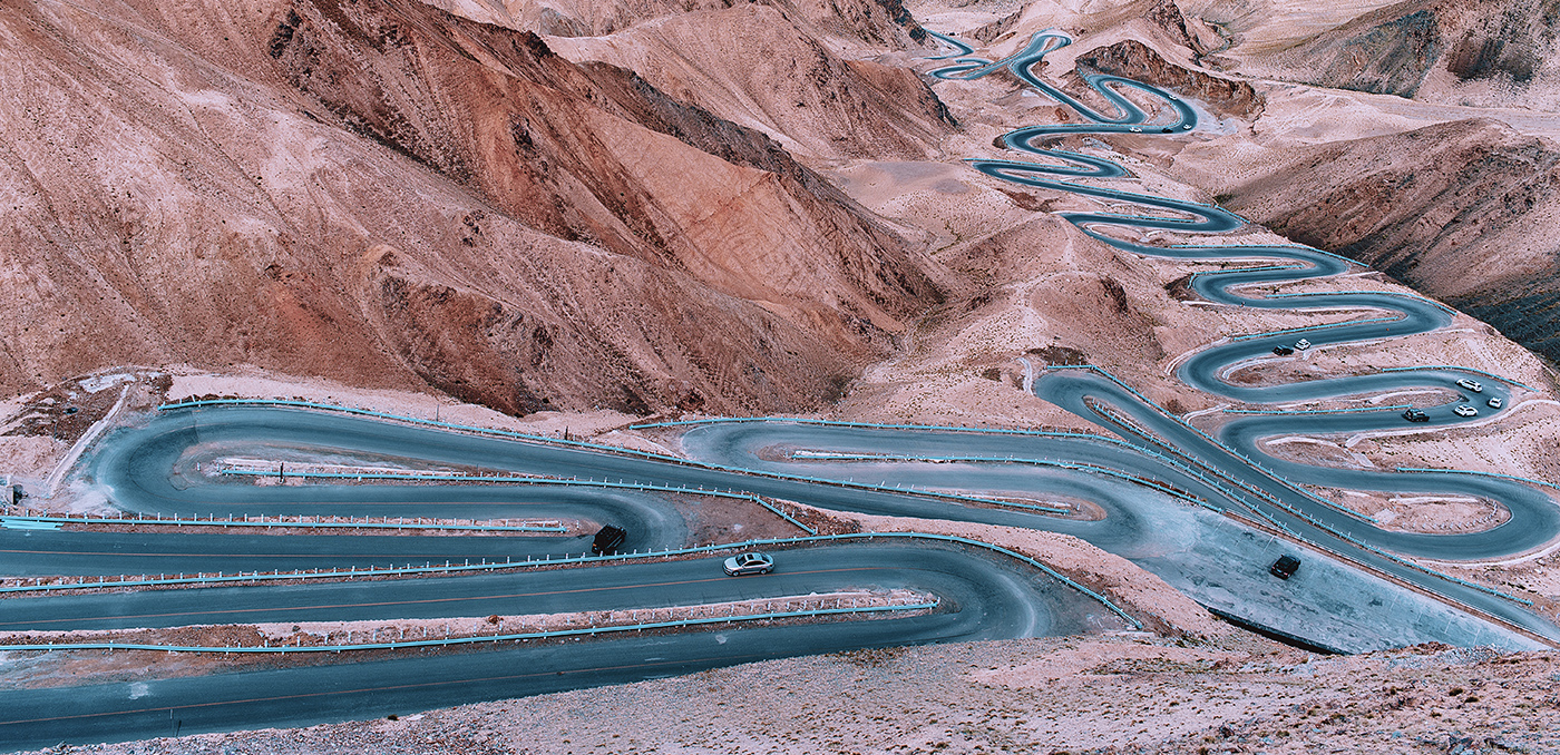 Panlong Ancient Road by Rui Zhang