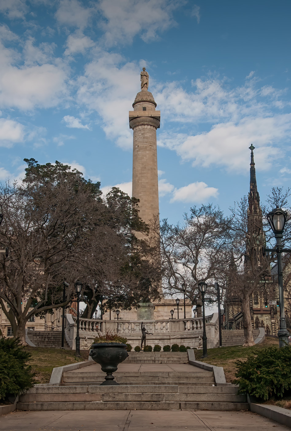 Baltimore Washington Monument by Judy Burr