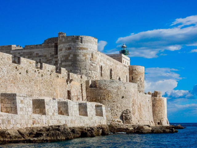 Castello Maniace  by Michael Smith