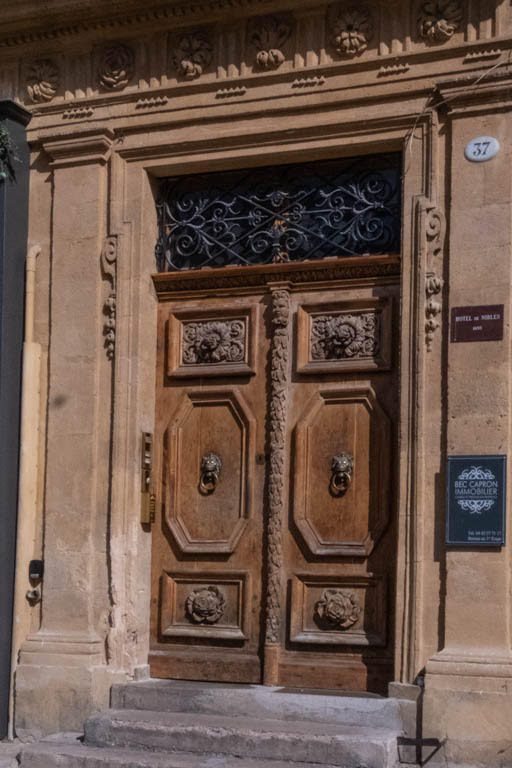 Door in Aix En Provence by Rich Krebs