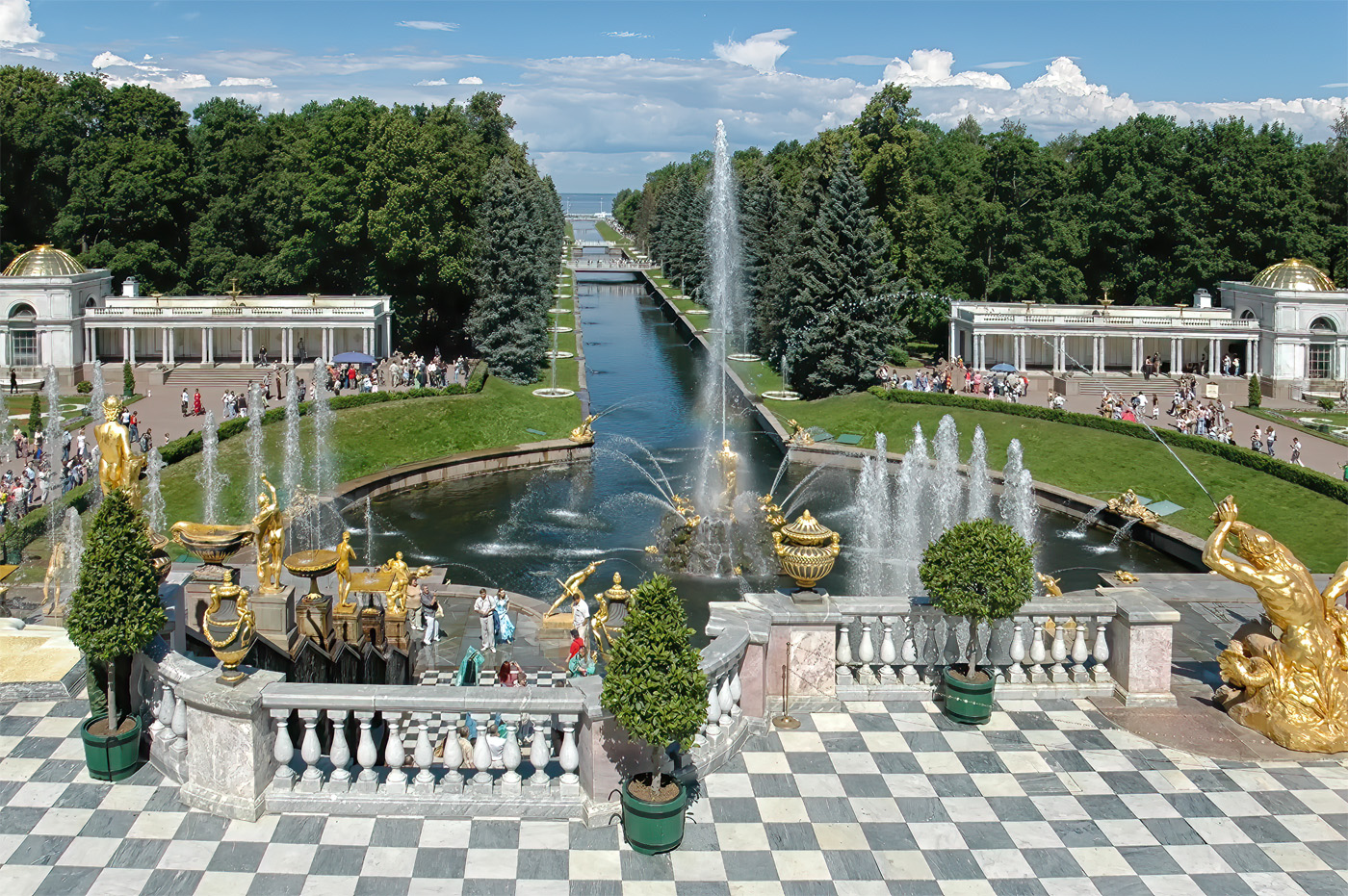 Grand Peterhof Palace by Judy Burr
