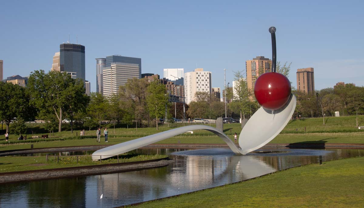 Minneapolis Sculpture Garden by Esther Steffens