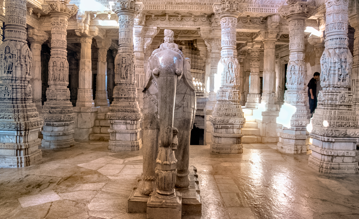 Jain temple by Shirley Bormann