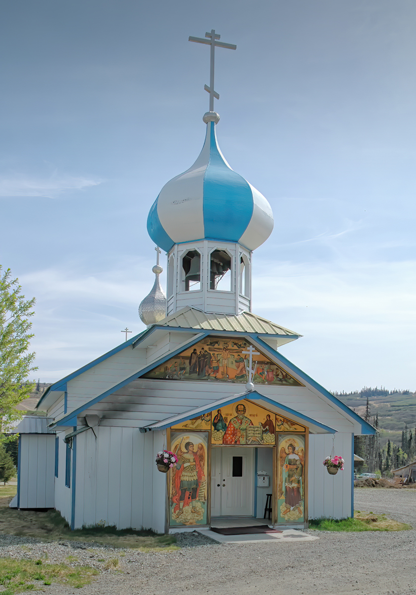 Nikolaevsk church by Judy Burr