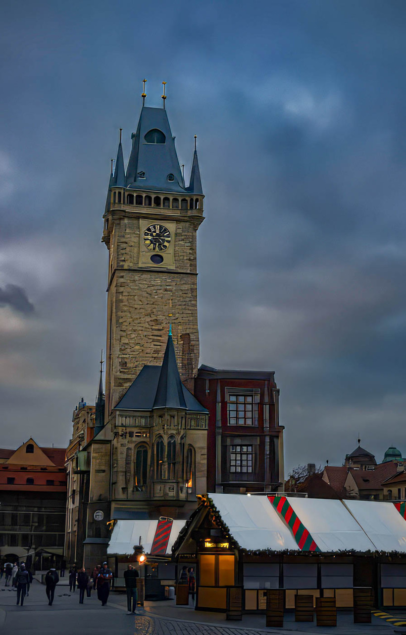 Prague Christmas Market by Michael Smith