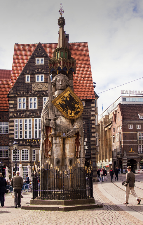 Roland in Bremen by Judy Burr, APSA, MPSA
