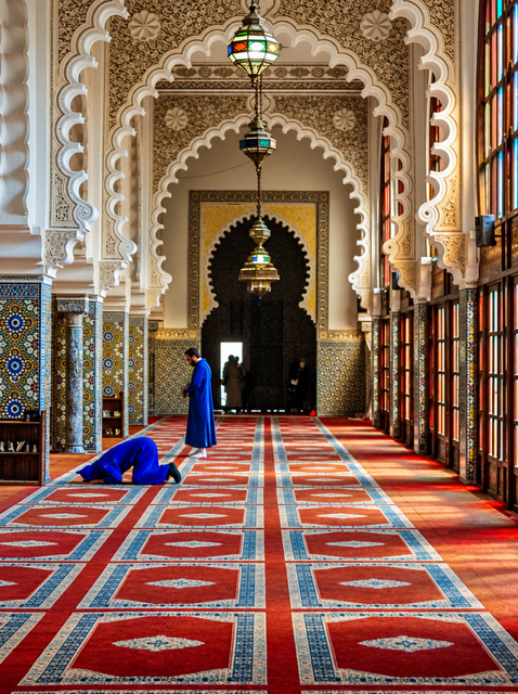 Mosque in Tangier by Michael Smith